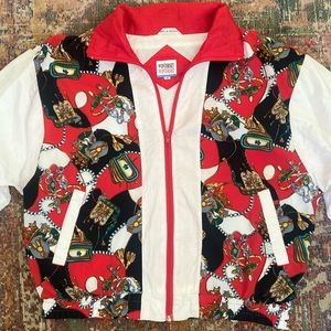 Vintage Red Winterset Windbreaker Size Medium